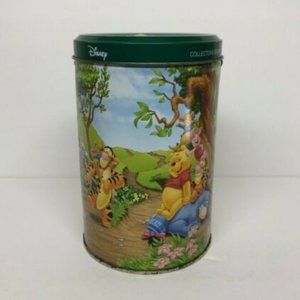 Disney Winnie the Pooh Collectible Tin Can Canister Collector's Series 7